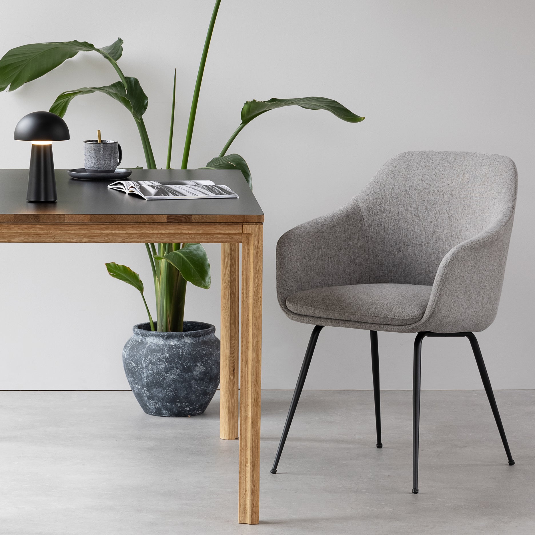 Mercy spisebordsstol stof